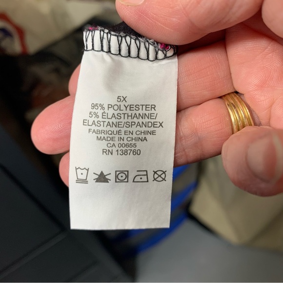 Sea Striped Swim Cover-Up 5XL Pink Black Drawstring Beach Resort Pullover Dress - Picture 8 of 11